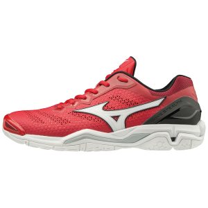 Dámské Boty na Házenou Mizuno Wave Stealth V Červené